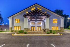 Custom Modern Timber Frame Event Venue in Annapolis, MD