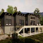 Mountain Modern Timber Frame Homes - RiverRock