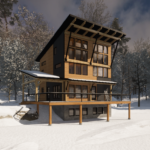 Mountain Modern Timber Frame Home - RockyRidge