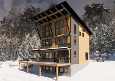 RockyRidge Floor Plan - Woodhouse, The Timber Frame Company