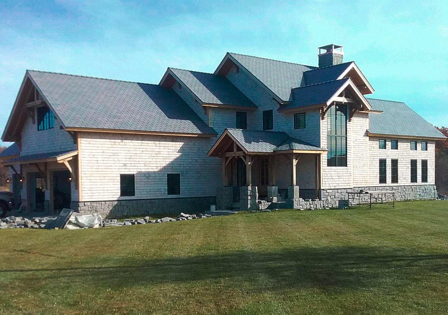 Custom Built Coastal Design - Woodhouse, The Timber Frame Company