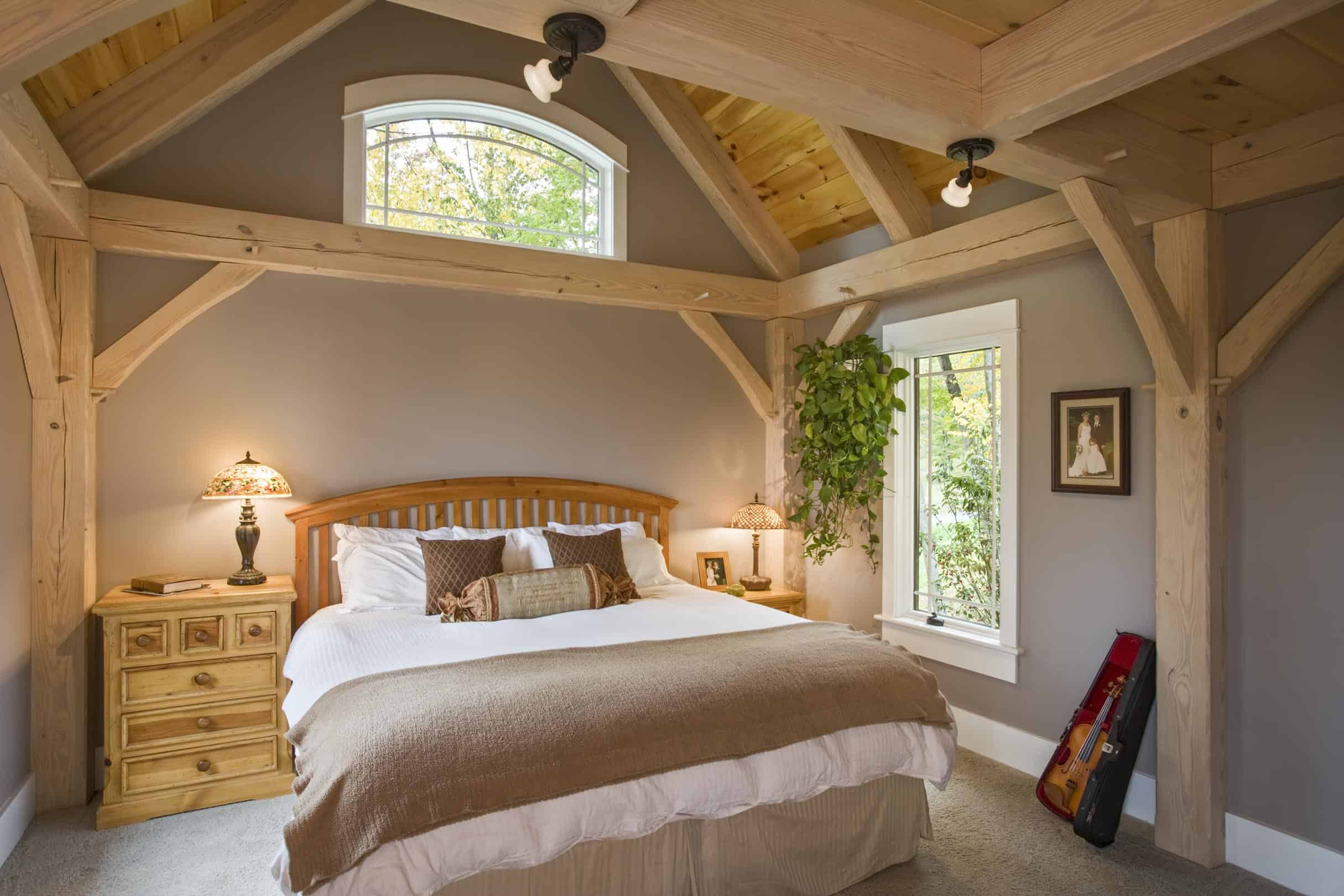 Timber Frame Lake Home in Finger Lakes, NY - Woodhouse The Timber Frame ...