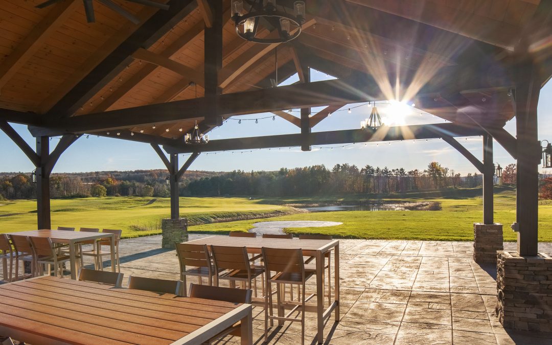 Get Inspired on the Green With These Ideas for Golf Course Timber Frame Structures