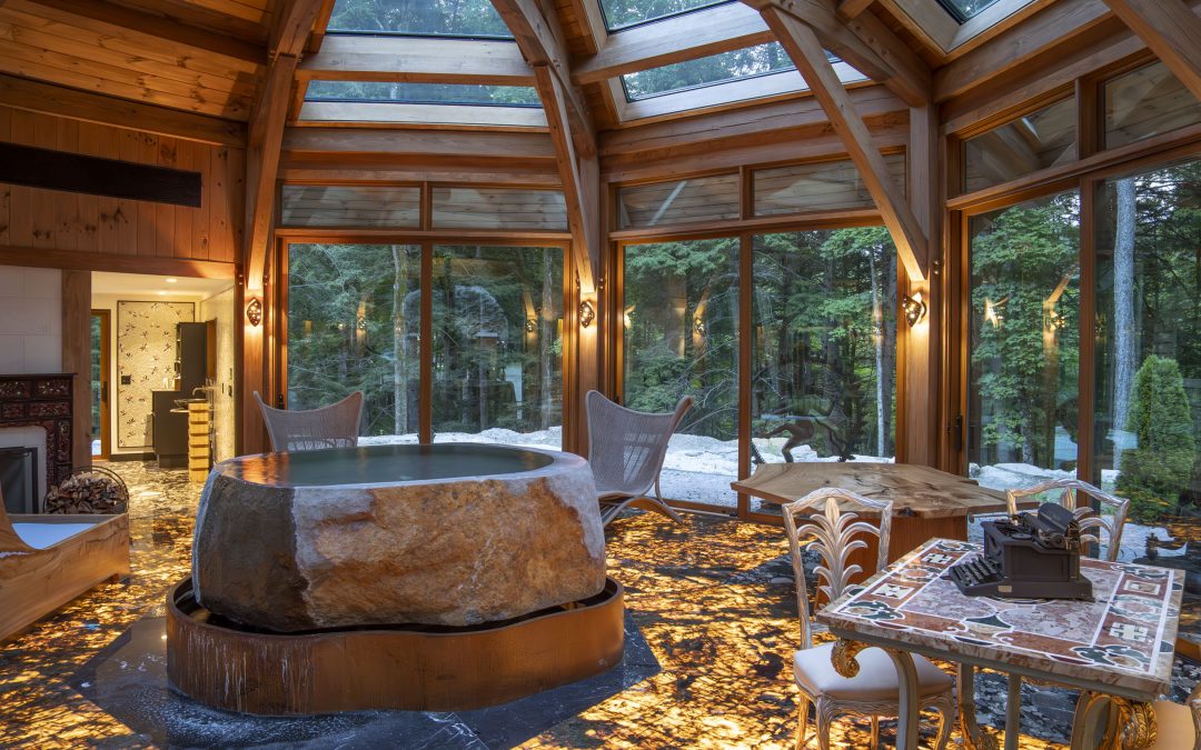 Timber Frame Sanctuary in The Berkshires, MA