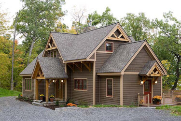 Custom Eastern White Pine Timber Frame Home in Lansing NY