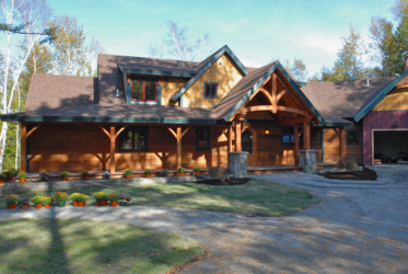 Sagamore Douglas Fir Pre-Designed Timber Frame Home