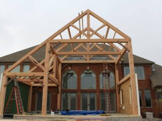 Michigan Timber Frame Raising